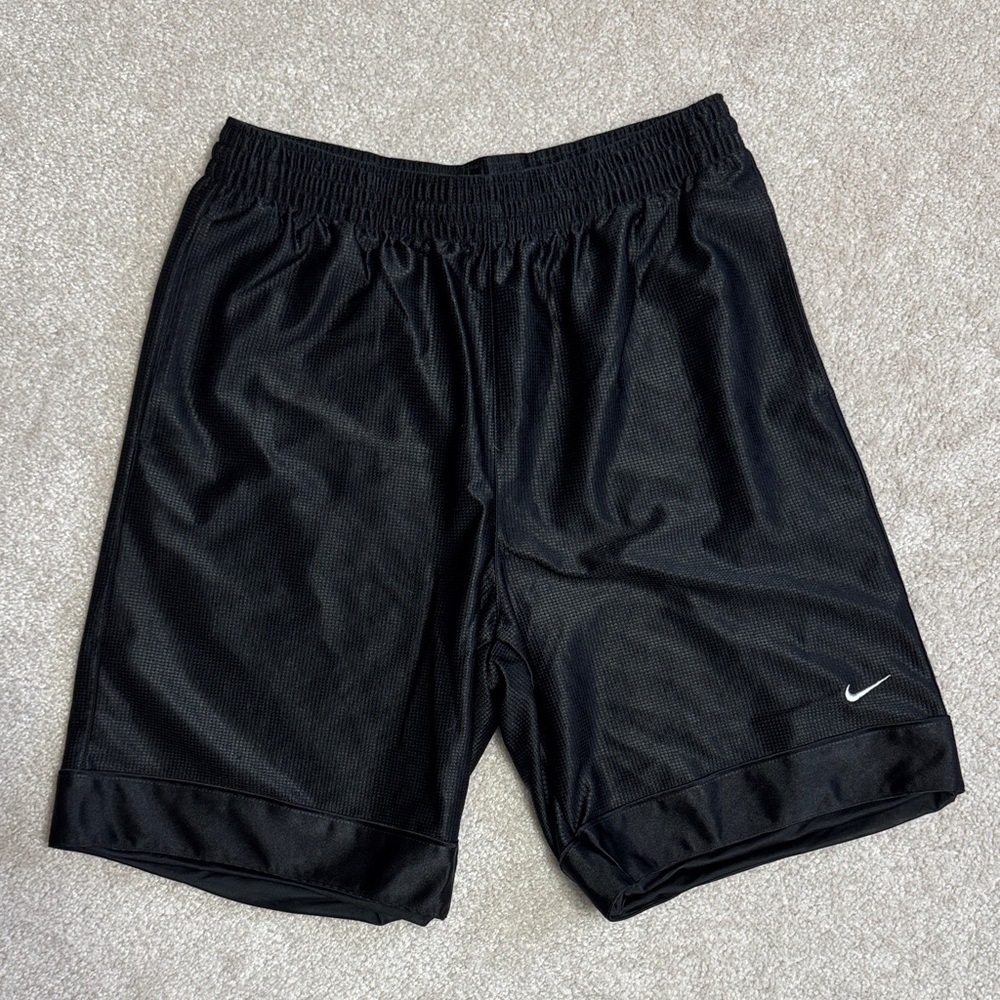 Nike Men's Black Mesh Athletic Shorts